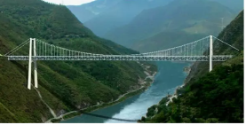 云南麗江塔庫<em>金沙江</em>大橋