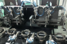 <em>電機</em>單針六工位<em>組裝</em>設備