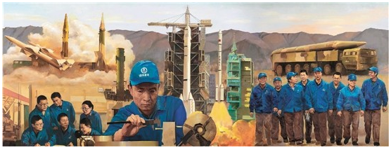 油畫作品《大國工匠——<em>徐</em><em>立</em>平》