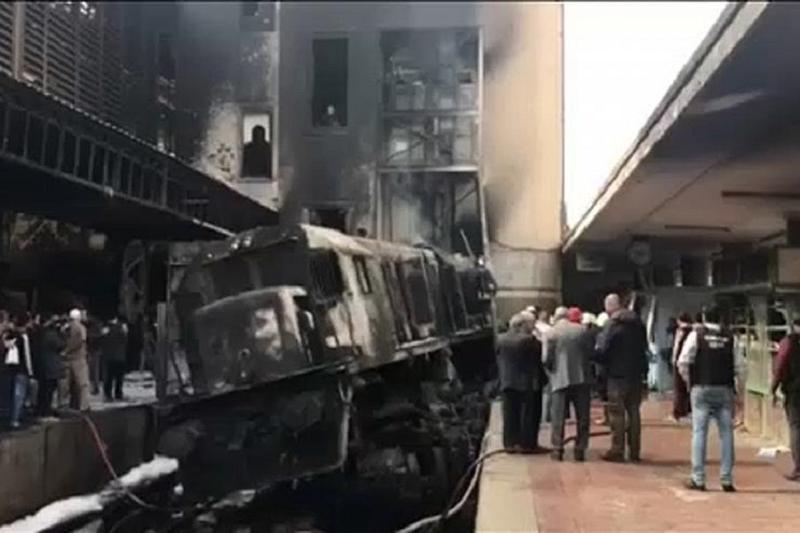 開羅火車站大火致25<em>死</em>50<em>傷</em>