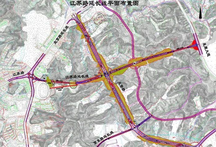 原路改線—提高原路的使用質量和通過能力
