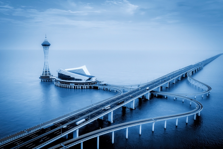 <em>杭州灣</em><em>跨海大橋</em>建設(shè)
