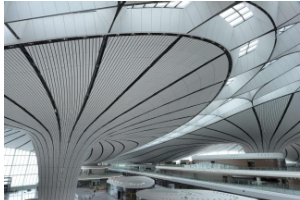 一起來，走進北京大興國際機場航站樓——一組航站樓內部裝飾美圖2