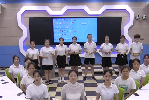 <em>學(xué)生</em><em>課堂</em>回課<em>表演</em><em>壯族</em><em>民歌</em>《<em>放</em><em>雁</em>》