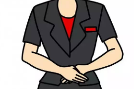 女<em>服務</em>顧問<em>站</em><em>姿</em>