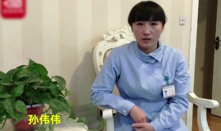 90后女大學(xué)生孫偉偉做養(yǎng)老護(hù)理員 4年來照顧40多位老人