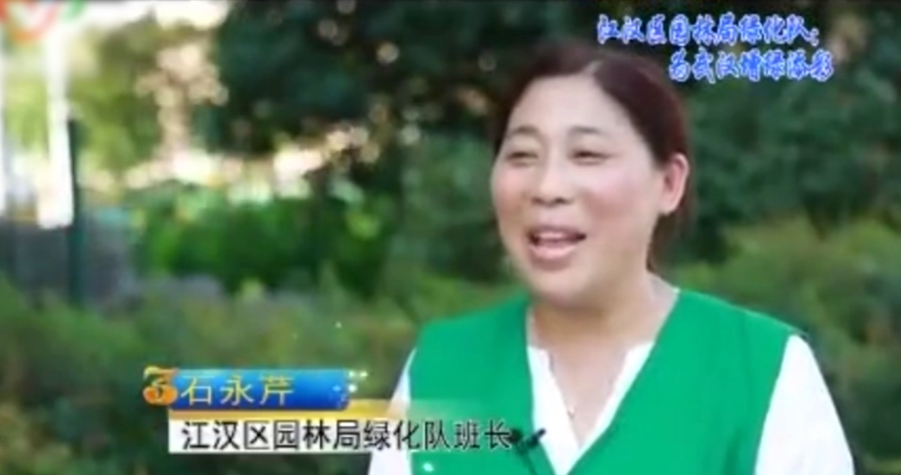 <em>漢江</em>區園林局綠化隊：為武漢增綠添彩