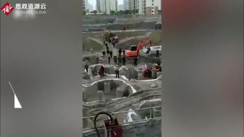 揚州一安置小區(qū)擅自復(fù)工致塌陷，造成5死1傷