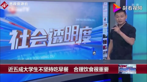 近五成大學生<em>不</em>堅持吃早餐,合理<em>飲食</em>很重要！