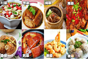 中國美食之八大菜系