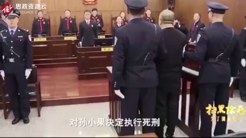 孫小果<em>被執行</em><em>死刑</em>