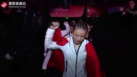 42秒KO對手，女孩張偉麗成為中國首位UFC冠軍