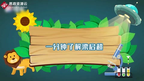 一分鐘了解梁啟超