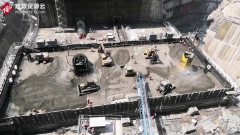 白鶴灘水電站大壩澆筑混泥土