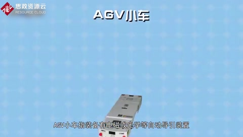 AGV小車：裝備自動導引裝置的運輸車