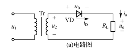 單相半波整流電路圖