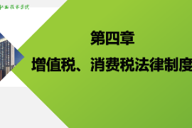 <em>課件</em>：大<em>數(shù)據(jù)</em>與會計<em>專業(yè)</em>《<em>納稅</em><em>實務(wù)</em>—增值稅、<em>消費稅</em>法律制度》