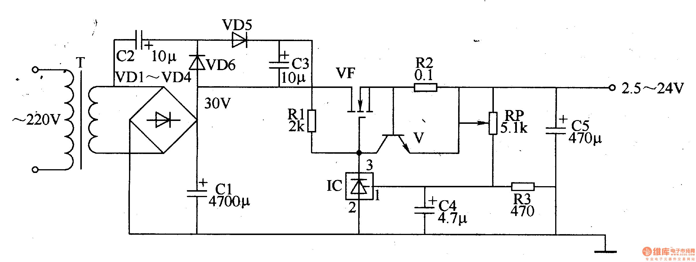 可調直流穩壓電源3