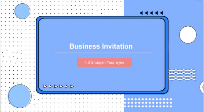 PPT<em>課件</em>：通識(shí)課：《<em>大學(xué)</em><em>英語(yǔ)</em>B層次—Business Invitation》