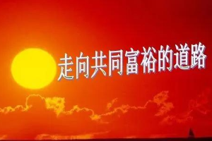 走向共同富裕的<em>道路</em>