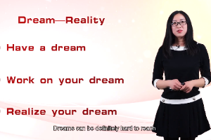 <em>微</em><em>課</em>：英語(yǔ)專業(yè)《Do <em>you</em> have a dream》