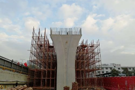 市政工程計(jì)量與計(jì)價(jià)—授課圖片（<em>墩</em>柱施工）