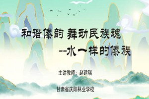 <em>微</em><em>課</em>：學前教育專業《和諧傣韻 舞動民族魂——水一樣的傣族》