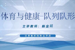 <em>微</em><em>課</em>：<em>休閑</em><em>體育</em>服務(wù)與管理專業(yè)《<em>體育</em>與健康——隊(duì)列隊(duì)形》