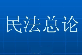 課件：法學專業《民法總論》