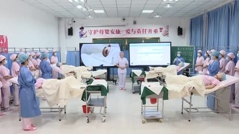 <em>微</em><em>課</em>：助產<em>專業</em>《正常分娩期婦女<em>的</em><em>護理</em>—學生練習教師巡回指導》