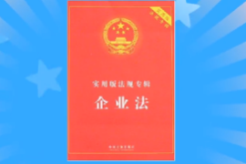 一分鐘了解企業(yè)法