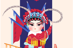 中華<em>戲曲</em>人物系列插畫