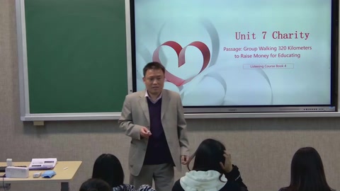 微課：商務英語《商務英語視聽—Unit7 Charity》