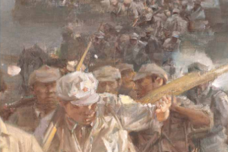 《<em>湘江</em>·<em>1934</em>》<em>局部</em>-2