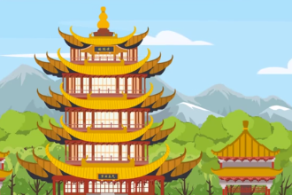 黃鶴樓送孟浩然之廣陵—唐代李白詩作