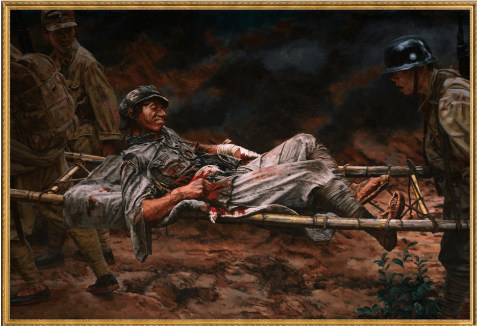 斷腸明志 革命理想高于天|油畫《<em>紅軍</em>師長陳<em>樹</em>湘》