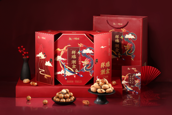 <em>百草</em><em>味</em><em>X</em><em>國家</em><em>寶藏</em><em>IP</em><em>產品</em>“祥瑞潮盒”