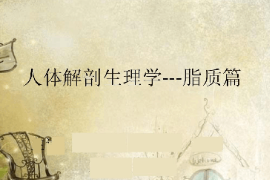 課件：藥學(xué)專業(yè)《人體解剖生理學(xué)—脂質(zhì)篇》