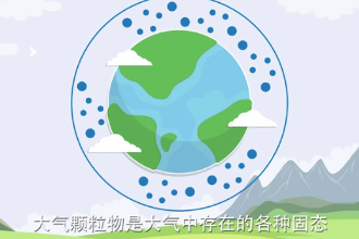 大氣顆粒物—大氣中存在的各種固態和液態顆粒狀物質