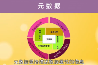 元數據—描述數據的數據，對數據及信息資源的描述性信息