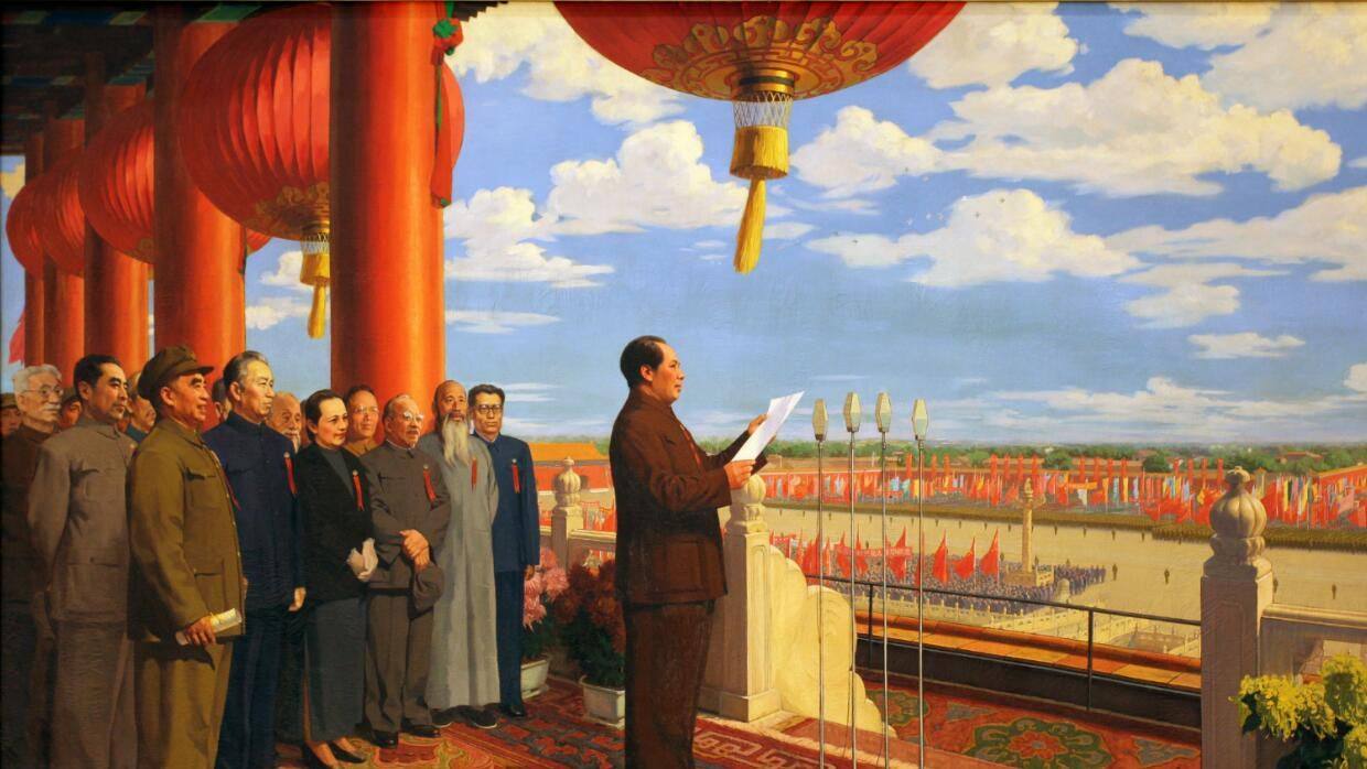 油畫《開國(guó)大典》