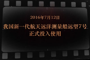2016年7月12日 我國新<em>一代</em><em>航天</em>遠洋測量船遠望7號正式投入使用