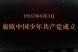 1922年6月3日 旅歐中國少年共產黨成立