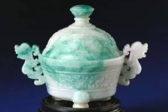 <em>中華</em><em>傳統文化</em>—翠夔耳獸面<em>紋</em>爐