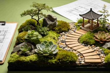 <em>課件</em>：園林技術<em>專業</em>《園林微<em>景觀設計</em>與制作》