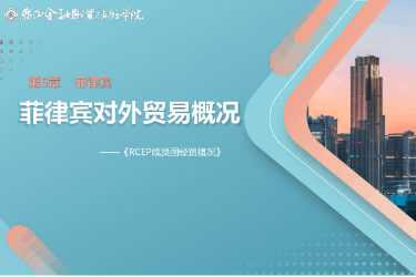 <em>課件</em>： <em>國際</em>經濟與貿易<em>專業</em>《6.3 菲律賓對<em>外貿</em>易概況》